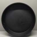 Plant Saucer Tray for Ceramic Plastic Pots, 20 inch Plant Saucers for Indoors, Pot Saucers Trays, Bird Bath Bowls, Flower Planter Water Drip Trays for Pots Base (20", Black)