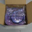 Phetium Instant mini 12 Camera Protective Case Compatible with Instax Mini 12 11,PU Leather Bag with Pocket and Adjustable Shoulder Strap (Starry Purple)