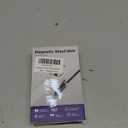 Magtame USB C to USB C Cable 5FT, StayCable with Built-in Magnetic Organizer for Nightstand, Desk and Car, 60W Fast Charging Cord with 2 Adhesive Metal Plates, Braid Type-C Cable for iPhone 17 16