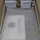 Simple Houseware White Dish Drying Rack with Drainboard, Utensil Holder & Mug Hooks  Metal Kitchen Counter Organizer