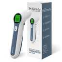 Alcedo Forehead and Ear Thermometer for Adults, Kids, and Baby | Digital Infrared Thermometer for Fever | Touchless, Instant Read, Medical Grade | Pouch and Batteries Included