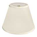 Aspen Creative 32188A Transitional Empire Shape Spider Construction Lamp Shade, White, 7" Top x 13" Bottom x 9-1/2" Slant Height