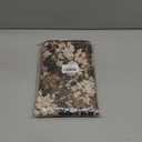 Yangest Neutral Floral Pillow Cover 12 x 20 Inches, Vintage Chenille Rectangle Throw Pillow Cover Soft Decorative Farmhouse Accent Couch Pillow Cover for Living Room Bedroom, Coffee Brown