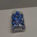 30PCS 2" Christmas Ball Ornaments Shatterproof Blue Christmas Tree Decorations Xmas Tree Balls Halloween Ornaments Dcor