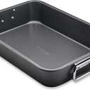 Large Lasagna Pan 15 x 11 - Nonstick Casserole Dish for Easy Cleanup - Convenient Deep Lasagna Baking Dish With Foldable Handles - Large Baking Pan Casserole Dish Is Perfect for Any Meal