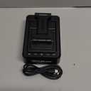 TechGlow Foldable Cellphone Stand with Bluetooth Speaker and Charging Function Birthday Gifts for Men Women Mother Father Boy Girl Teens Cool Tech Gadgets (Black)