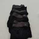 DAVID ARCHY Men's Ultra Soft Underwear Micro Modal Breathable Moisture Wicking Seamless Underwear for Men Multipack (Large, Black)