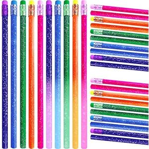 30 Pcs Color Changing Mood Pencil,Colored Pencils with Eraser,Wooden Pencils Heat Activated Color Changing Pencils Thermochromic Pencils for Students Gifts and Office Supplies(5 Colors)