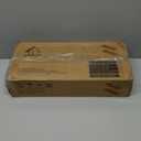 QEEIG Bathroom Floating Shelves for Wall - 15.7" Wall Mounted Shelf Over Toilet Farmhouse Home Decor Display Bookshelf Small 15.7 x 6.7 inch Set of 2, Rustic Brown (008-40BN)