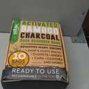 Activated Charcoal Odor Absorber for Strong Odors in Car, Closet, Shoe, Basement. 10 Activated Charcoal Bags Odor Absorbers for Home. Bamboo Charcoals Air Purifying Bag Charcoals Deodorizer Eliminator