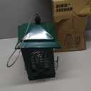 Kingsyard Squirrel Proof Bird Feeders for Outdoors with Weight-Activated Perches, 5 Lbs Capacity Large Metal Bird Feeder House for Small Wildbirds Cardinal Finch Bluebird, Weatherproof, Green