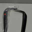 Front Bumper Cover Strip Eyelid Eyebrow Cover Trim, 2018-2020 Compatible with BMW 5 Series G30 G38 M Sport, OE: (Left and Right) 51118070541 51118070542 Glossy Black