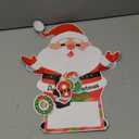 Christmas Advent Calendar Magnets 2025 Christmas Santa Claus Refrigerator Magnet Countdown to Xmas Ornament for Kids Adults Winter Santa Claus Magnetic Stickers for Fridge Holiday Home Classroom Decor, 13.66 X 11.22 Inches