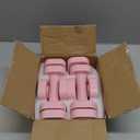 Ragebby Adjustable Dumbbell Set of 2, 10LBS/20LBS/30LBS Adjustable Weight Set, Anti-slip Handle, 3 in 1 Free Weights Dumbbells Set for women at home, 2.2lb, 3.6lb, 5lb, for Home, Office, Gym Exercise Training (PINK)