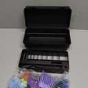Wahl Clipper Genuine Secure-Fit Attachment Guard Organization Kit with Color Pro Colored Hair Clipper Guide Combs, 14 Piece Premium Storage Kit Hair Clippers, Multicolor - 3291-100