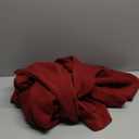 PRETTYGARDEN Women's 2 Piece Outfits Casual Lapel Half Zip Sweatshirts and Wide Leg Pants Tracksuit Sets (Medium, Wine Red)