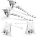 Sliding Screen Door Rollers Assembly for Andersen #1997063 & #1997310 (1991 to Present) Screen Door Rollers Replacement (Upper 2 Pack+ Lower 2 Pack)