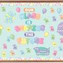 Balloon Dog Themed Shaping The Future Classroom Bulletin Board Set - 75 Pc.