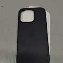 Apple iPhone 16 Pro Silicone Case with MagSafe and Camera Control: Lightweight Phone Case, Wireless Charging Compatible, Smooth Matte Finish, Black