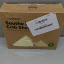 KeaBabies 2-Pack Organic Crib Sheets for Boys, Girls - 52x28 Fitted Crib Mattress Sheet Neutral, Breathable Jersey Cotton Cover for Baby Bed, Toddler Mattress, Soft & Cute Prints (Sunshine)