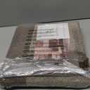 OLANLY Bathroom Rug Mat 30x20, Extra Soft and Absorbent Microfiber Bath Rugs, Non-Slip Plush Shaggy Bath Carpet, Machine Wash Dry, Bath Mats for Bathroom Floor, Tub and Shower, Brown