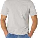 Amazon Essentials Men's Relaxed-Fit Heavyweight Cotton Pocket T-Shirt M