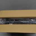 12pcs, 11.8x4.7x9" (2) Medium Size, Black Paper Bags with Black Cotton Handles, Thick Sturdy Durable Gift bags