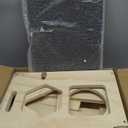 4-in-1 Toddler Kitchen Step Stool, Foldable Learning Standing Tower with Blackboard, Wooden Kitchen Stool Helper for Kids, 1-3 Year Old Boy Girl Gifts