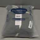 MooMee Bedding Duvet Cover Set 100% Washed Cotton Linen Like Textured Breathable Durable Soft Comfy (Solid Forest Green, King 104"x90")