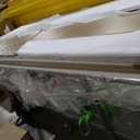 knoworld 63 Inch Long Console Table for Entryway, Farmhouse Wood Rectangular Sofa Table Behind Couch Table, Narrow Entryway Table for Living Room, Entrance, Hallway, Foyer, Easy Assembly (Natural), 63" W x 11.81" D