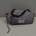 Bright Starts Pop 'N Sit Portable Booster, Indoor/Outdoor Use, Floor Seat with Feeding Tray, Grey, 6 Mos - 3 Yrs (1 Count (Pack of 1), Gray 2)