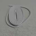 Weather Stripping Door Seal Strip - Soundproof Q-Shaped Foam for Exterior Door Frame, Large Gap Seal, Noise Cancelling, Easy to Install (White, 21FT)