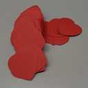 360 Pcs Heart Cutouts Paper Hearts, Valentine's Day Red Heart Creative Cut-Outs Paper Heart Shapes Die Cuts for Kids Classroom Art Craft Projects, Day Holiday Decorations