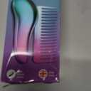 Lily England Detangler Brush & Comb Set - Lightweight Wide Tooth Detangling Tool for Women & Kids - Smooths Curly, Straight, Dry, Fine, & Thick Hair, Purple (Mermaid)