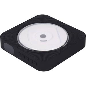 Desktop CD Player with Speakers, CD Players for Home, Portable CD Player with BT5.0, AUX 3.5mm Ports, Repeat, Remote Control, Immersive Bass Speaker (Black)