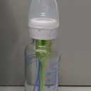 Dr. Brown's AntiColic Options+ Narrow Glass Baby Bottle with Level 1 Slow Flow Nipple, BPA-Free, 8 oz/250 mL, 0m+, 4Pack