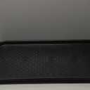 Ottomanson Multipurpose All Season Boot Tray Mat, Reusable Pee Pad For Dogs, 15" x 30" (Black)