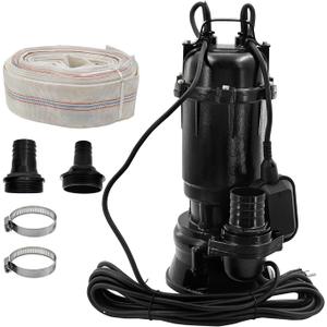 2HP Submersible Sump Pump 220V Cast Iron Sewage/Effluent Pump