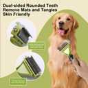 6 PCS Dog and Cat Grooming Kit, Versatile Tools Including Shedding Brush, Nail Clipper with Nail File, Slicker Brush, Dematting Comb