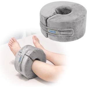 Zelen Foot Elevation Pillow Ankle Wedge Heel Elevator Cushion Foot Support Pillow Medical Ankle Cushion for Foot Pressure Bed Sore Ulcer Sleeping Leg Rest Elevated Support Foam (Medium, 1 PCS)