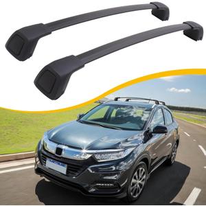 Cross Bars Roof Rack Fit for Honda HR-V HRV 2016-2022 Lockable Luggage Rack Crossbar Cargo Carrier Rooftop Accessories (with Side Flush Rails)