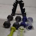 Amazon Basics Neoprene Dumbbell Hand Weights for Exercise and Muscle Toning