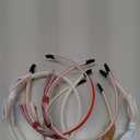 Semato 6 Pcs Glitter Christmas Headbands for Girls Hairbands for Girls Hair Accessories Toddler Headband Little Girl Hair Accessories (bows(white+red+gold))