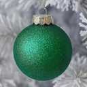Green Christmas Tree Ornaments – Shatterproof Plastic Holiday Decoration Set