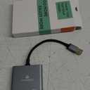 USB to Dual HDMI Adapter 1080P 60Hz, USB A 3.0 to HDMI Adapter for Laptop, PC, Desktop, Compatible with Mac OS, Windows 7/8/10/11 - Requires Driver Installation