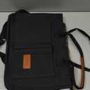 ZHMO Canvas Tote Bag for Women,Women's Bags Crossbody Bags Work Laptop Tote Bag Large Handbags Purse for Travel Nurse Teacher (New Upgrade Black With Compartments and Inner Cup Holders)