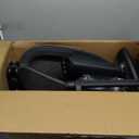 Ergonomic Office Chair, 3-Level Tilt Backrest, 3D Headrest, 3D Armrest and Retractable Footrest, Mesh Breathable SGS Class 4 Gas Clylinder, Black