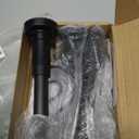 Adjustable Over-The-Door Garland Hanger, Heavy Duty Wreath Hanger for Front Door, No Nails or Screws Damage-Free, Fits Standard Door Frame Depths 34-42 Inch, Black