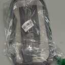 Simplify Hanging Mesh Toiletry Bag | Travel Organizer | Perfect for Dorm | Gym | Back to School | Shampoo | Shower Accessories | Grey