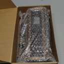 Nekon Mail and Key Holder for Wall Decorative, 11 Inch Wooden Wall Key Organizer with 5 Key Hooks, Wall Mount Storage Shelf for Entryway Hallway (Brown)